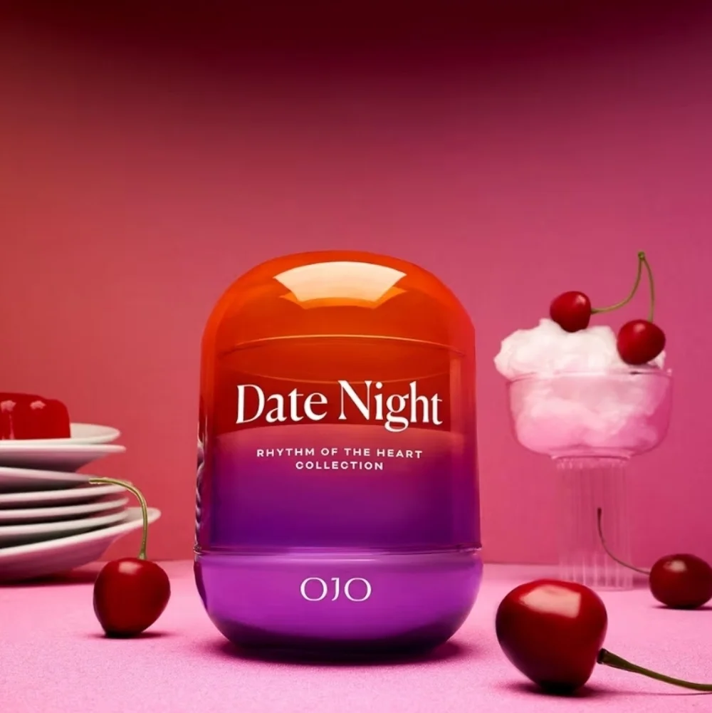 OJO Date Night Scented Candle – 7.8 oz Jar Candle